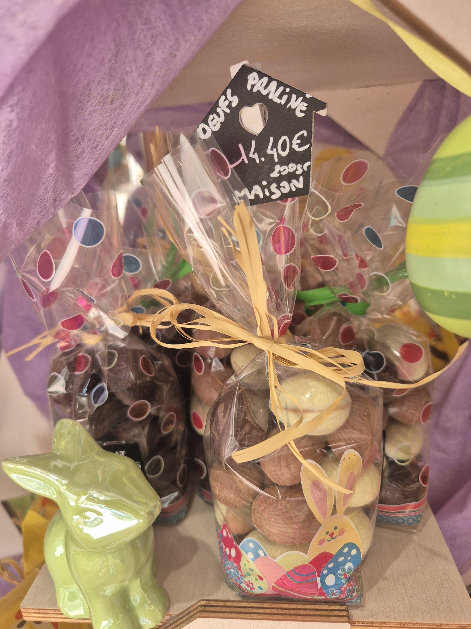 oeuf praliné eclat des saveurs charolles